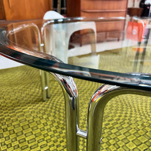 Couchtisch Glas & Chrom