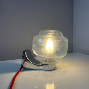 Wandlampe Einschlussglas Chrom von Novus in Originalverpackung