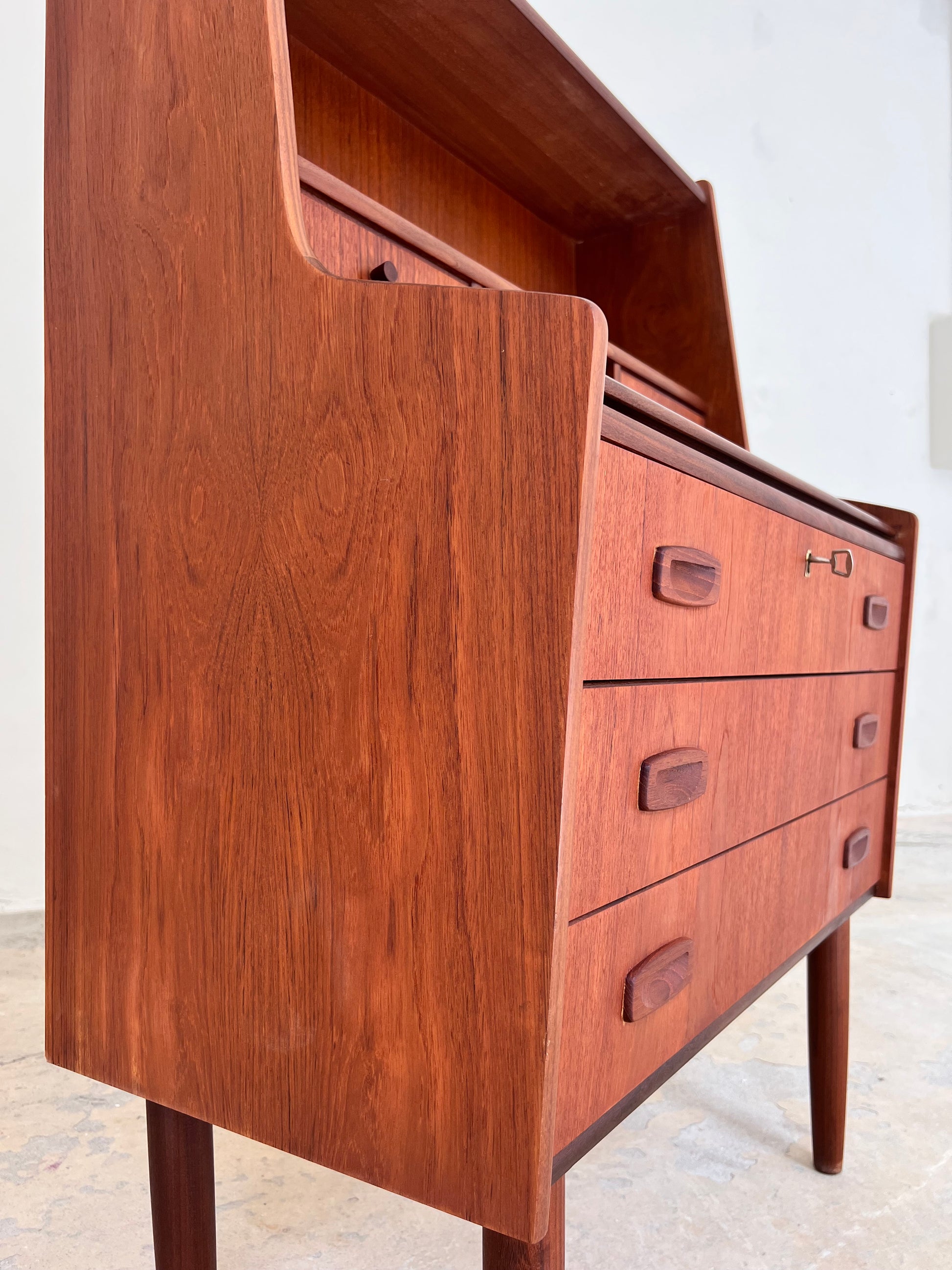 Sekretär Teak von Handbjerg Møbelfabrik
