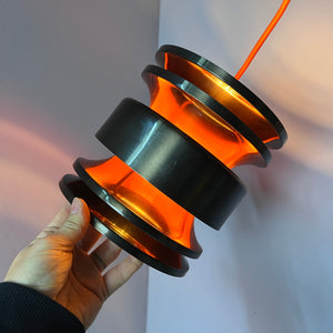 Hängelampe anthrazit orange von Carl Thore