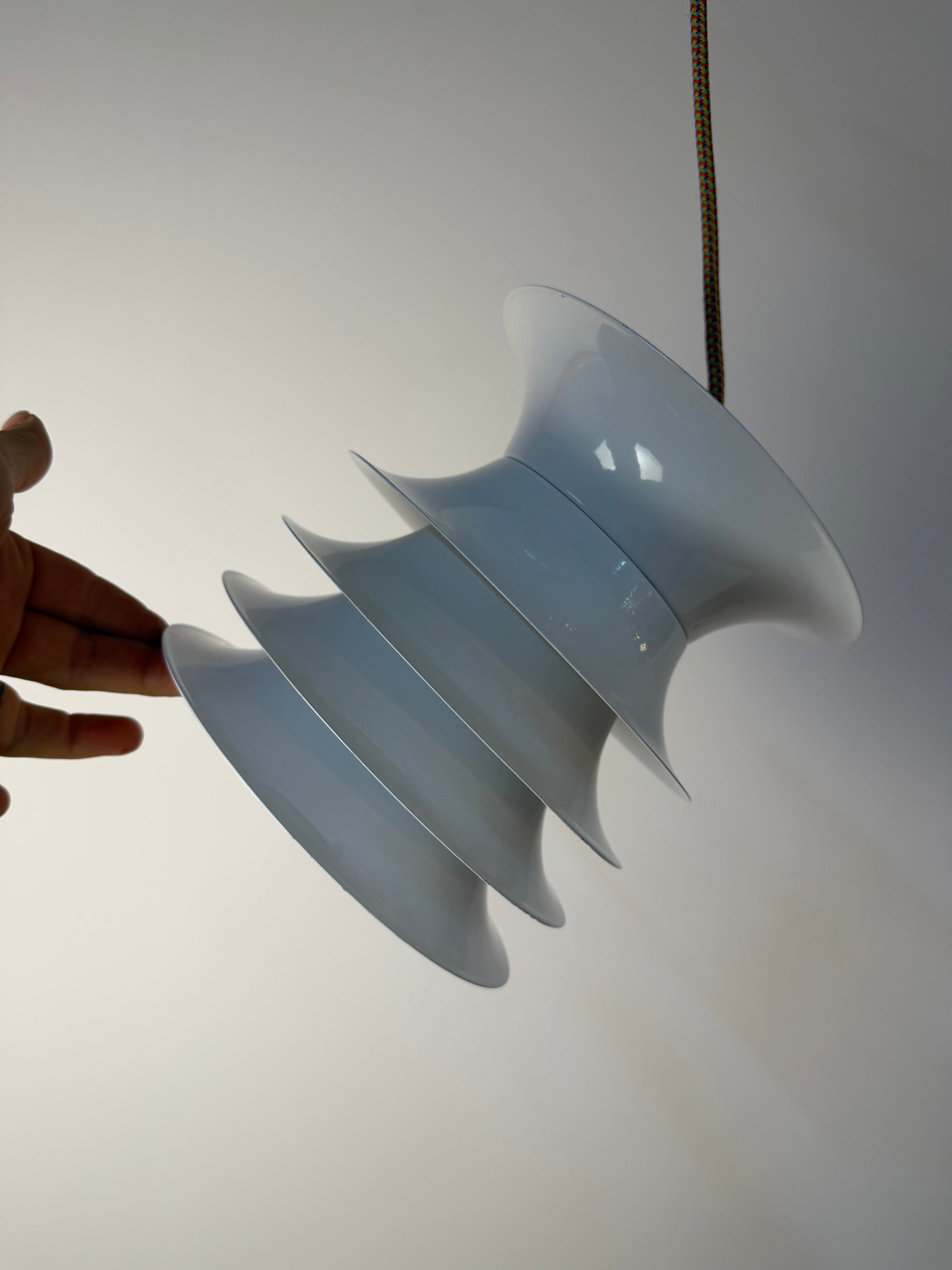 Lamellenlampe weiß aus Dänemark