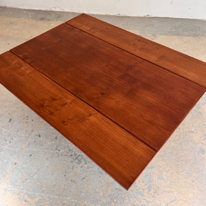 Höhenverstellbarer Couchtisch Teak mit Auszügen aus Dänemark
