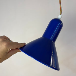 Trichterlampe Typ 4995 königsblau von Lyfa