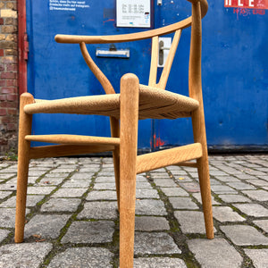 Wishbone Chair Modell CH24 Eiche geölt von Hans J. Wegner für Carl Hansen & Søn