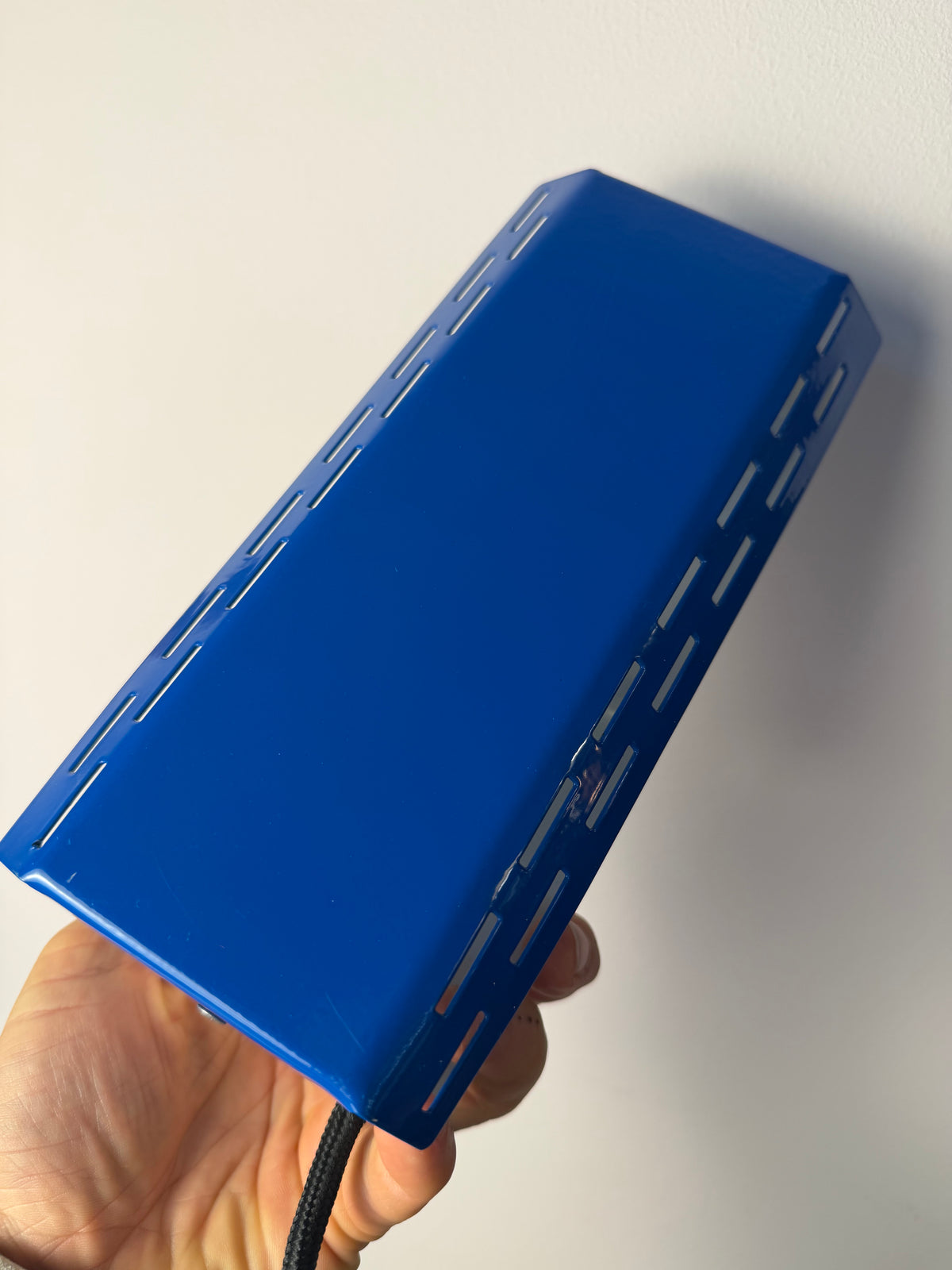 Wandlampe blau weiß von G&G Gramelsbacher