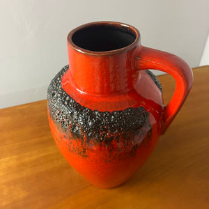 Karaffe 223 Fat Lava rot von Kreutz Keramik