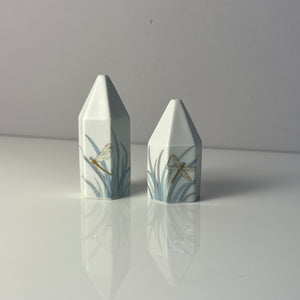 Set: Salz- & Pfefferstreuer Polygon Libelle von Tapio Wirkkala für Rosenthal Studio Line