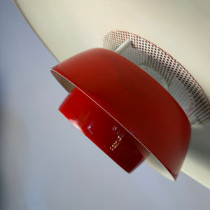 Lamellenlampe rot aus Dänemark