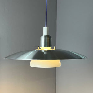 Lamellenlampe silber weiß aus Dänemark