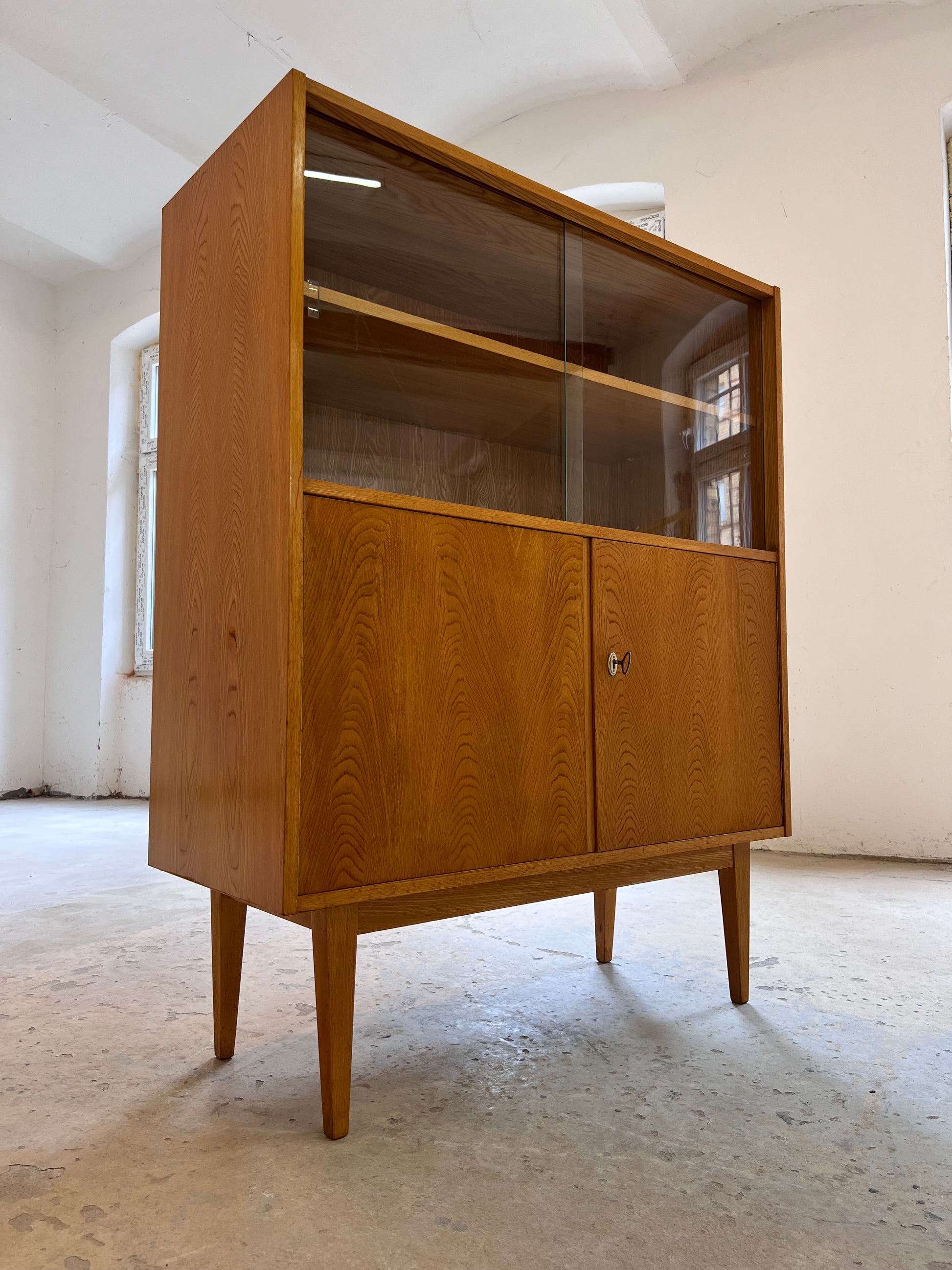 Bücherschrank 602/D Esche von Franz Ehrlich für Hellerau