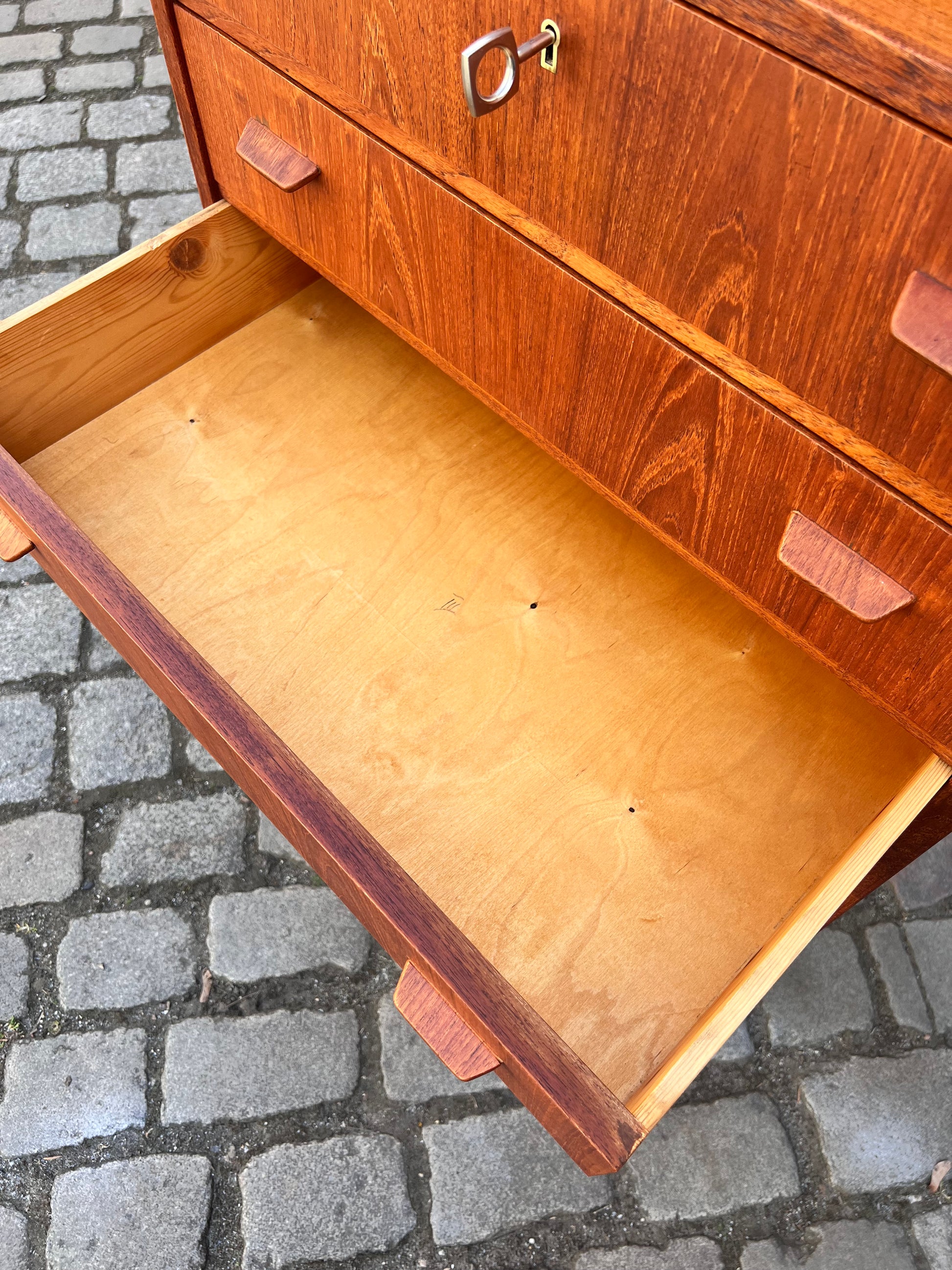 Kommode Teak von A. Ahlström Osakeyhtiö für Warkaus