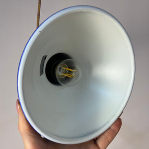 Trichterlampe Typ 4995 königsblau von Lyfa