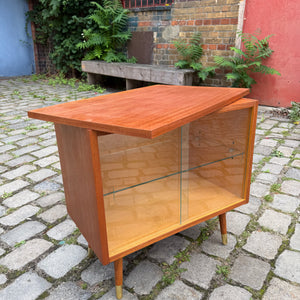 Fernsehvitrine Sapelli-Mahagoni mit drehbare Platte