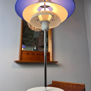 Lamellen-Tischlampe neu lackiert Dänemark