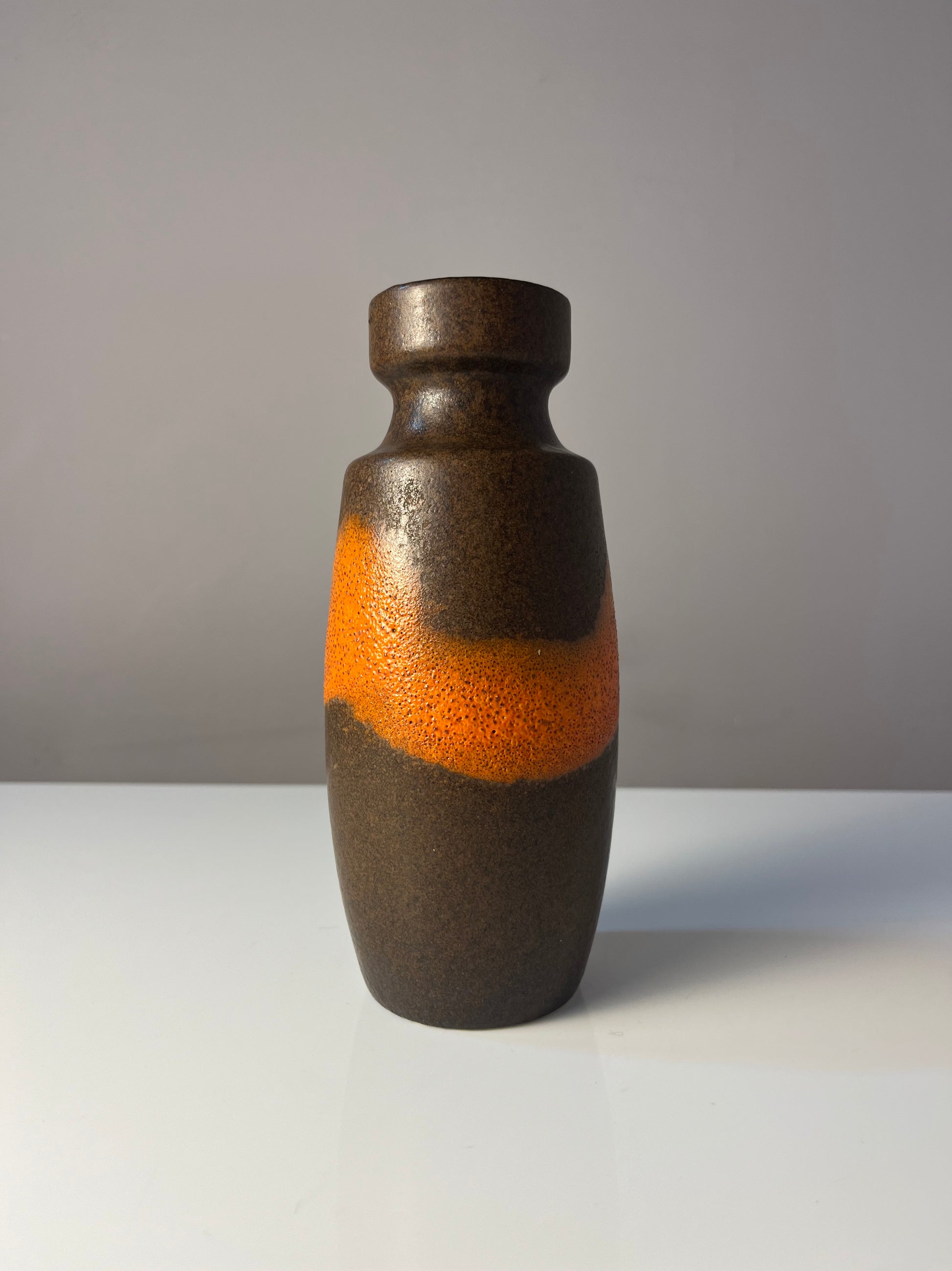 Vase 210-18 braun orange von Scheurich