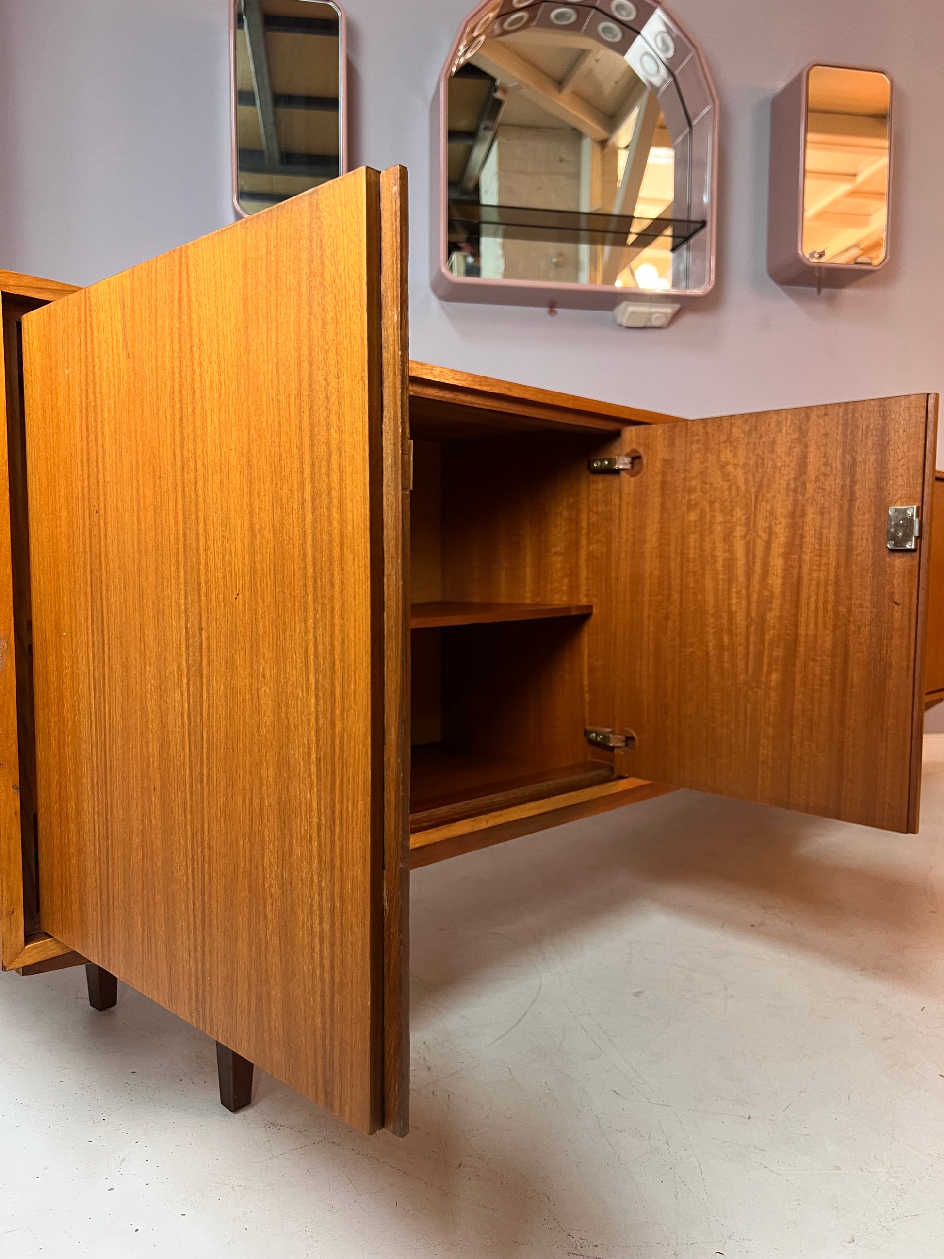 XL Sideboard Nussbaum 60er