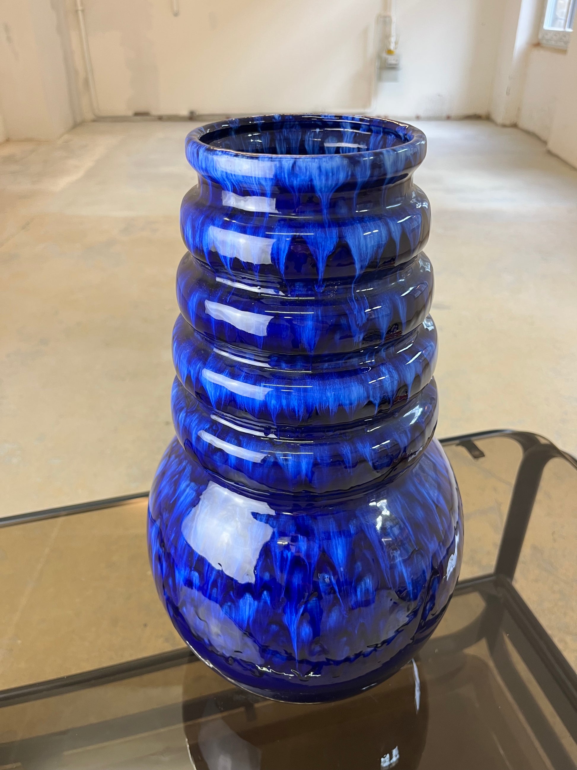 Vase 269-40 blau verlaufend von Scheurich