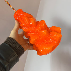 Hängelampe „Alaska“ klein orange von Peill & Putzler