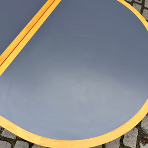 Halbrunder Esstisch grau Buche von Rud Thygesen & Johnny Sørensen für Farstrup