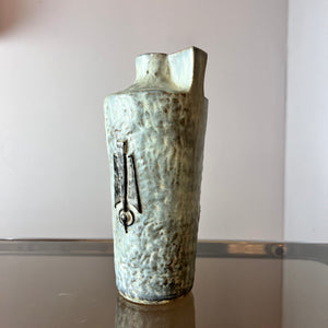 Vase 377 grau Keramik