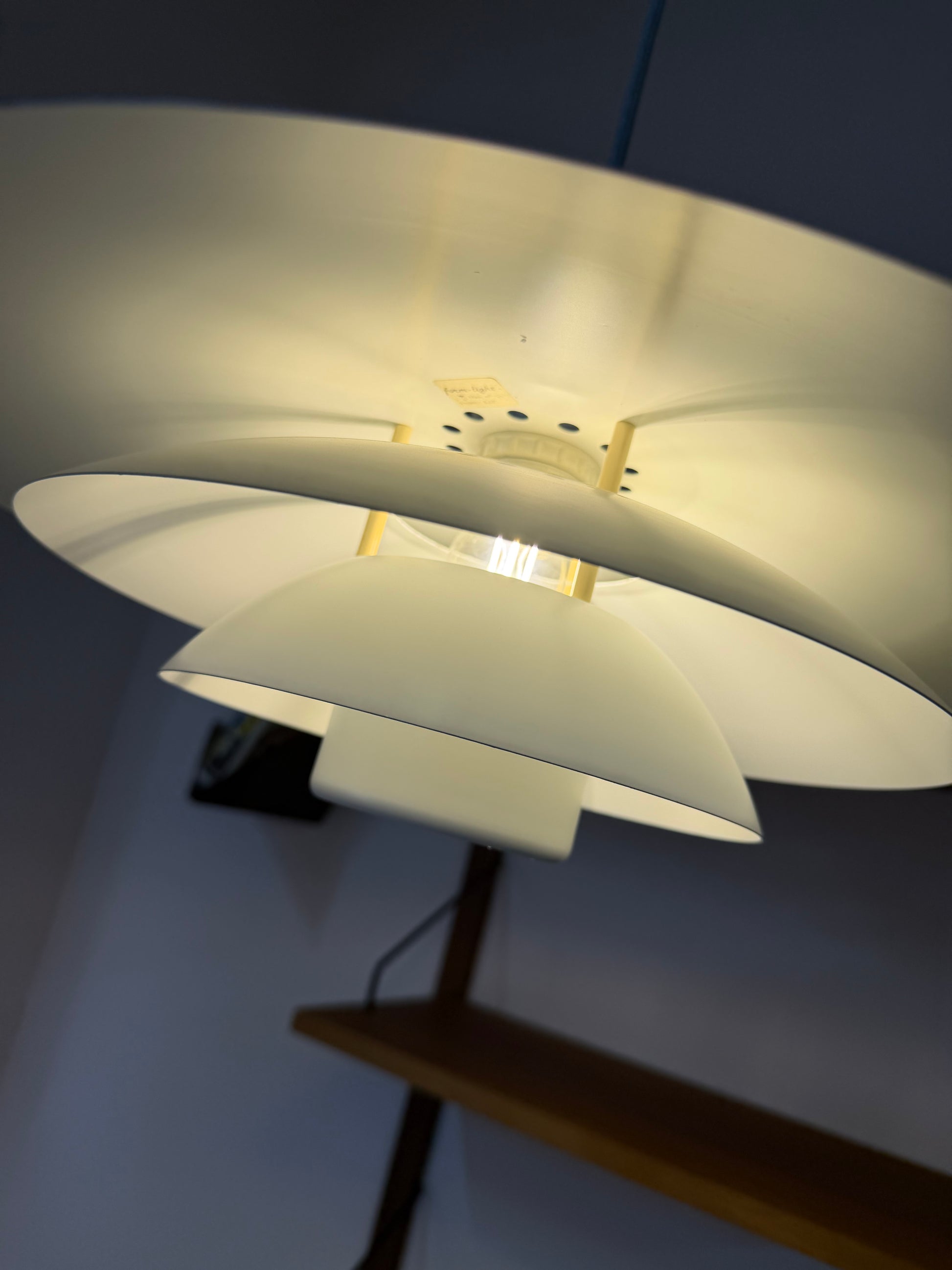 Lamellenlampe weiß von Formlight