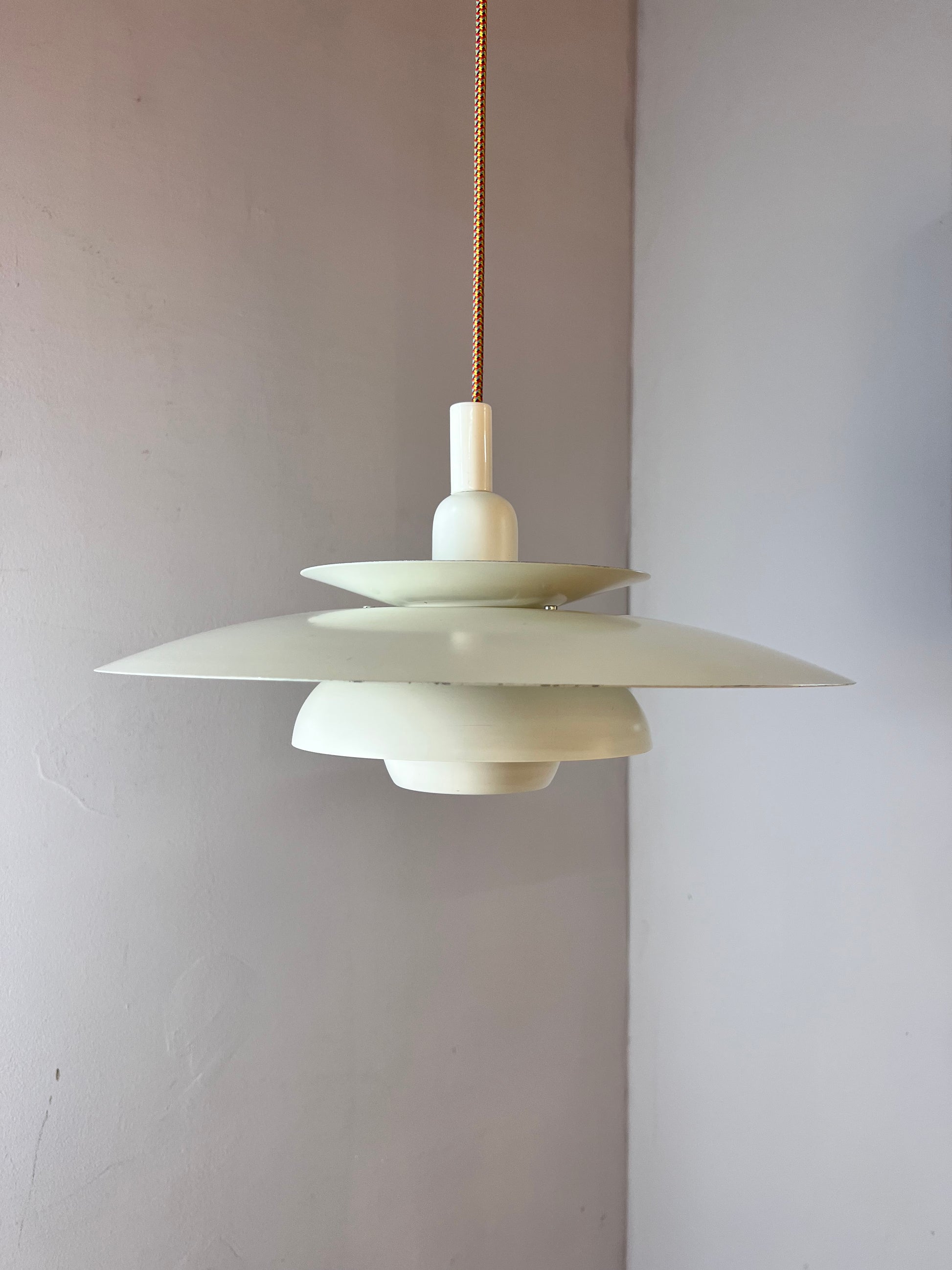 Lamellenlampe weiss Dänemark