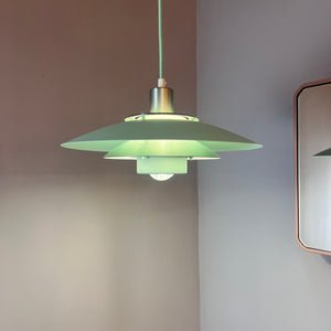 Lamellenlampe neu lackiert mint