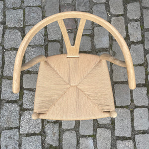 Wishbone Chair Modell CH24 Eiche geseift von Hans J. Wegner für Carl Hansen & Søn