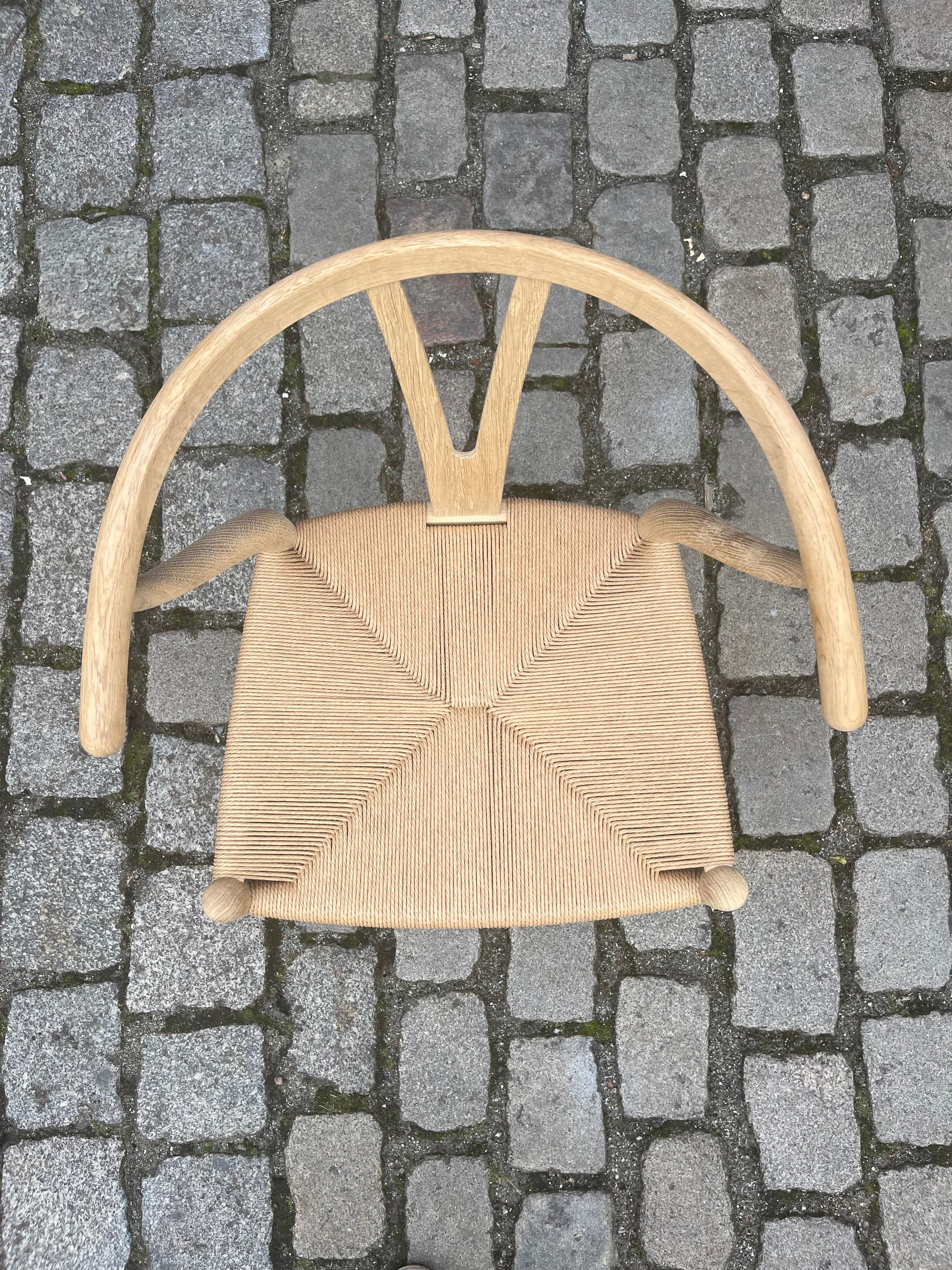 Wishbone Chair Modell CH24 Eiche geseift von Hans J. Wegner für Carl Hansen & Søn