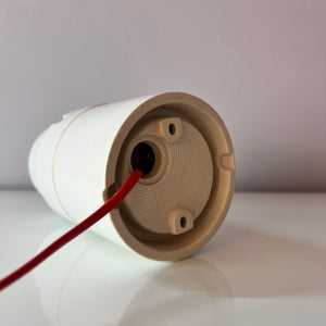 Wand-oder Tischlampe Modell 6050 weiß von Sigvard Bernadotte für Ifö