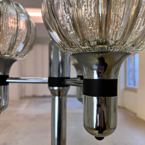 Stehlampe Chrom 70er