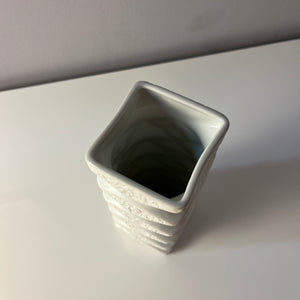 Vase 640/2 weiß Biskuitporzellan von Royal Porzellan Bavaria KPM