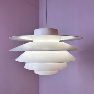 Lamellenlampe 'Verona' von Svend Middelboe für Nordisk Solar