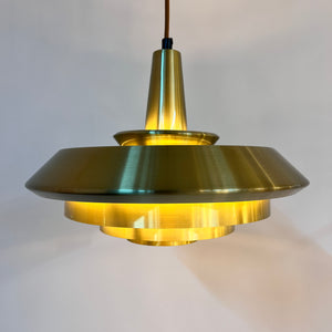 Lamellenlampe gold aus Dänemark