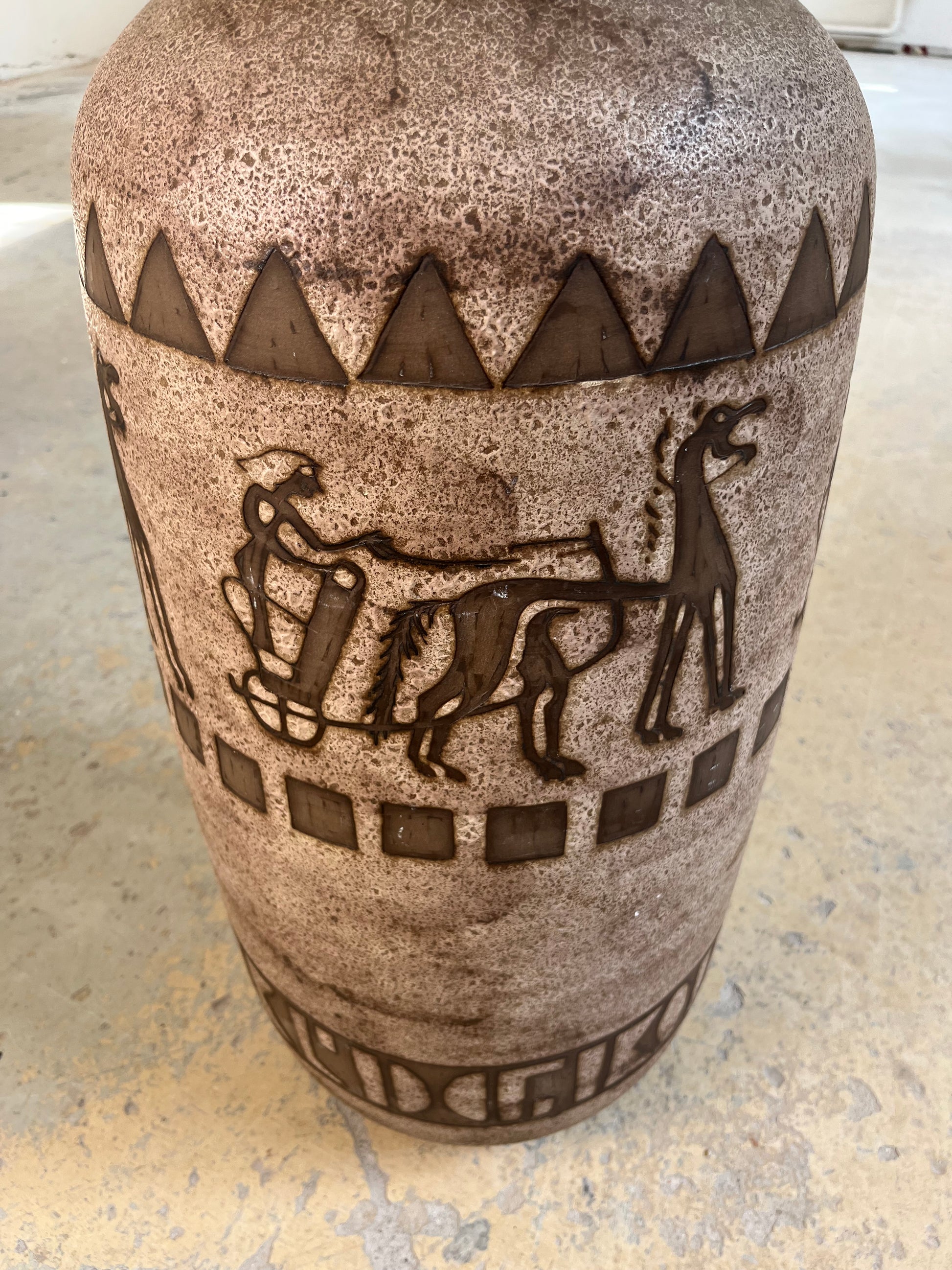 Bodenvase Ägina 124 von Ceramano West Germany