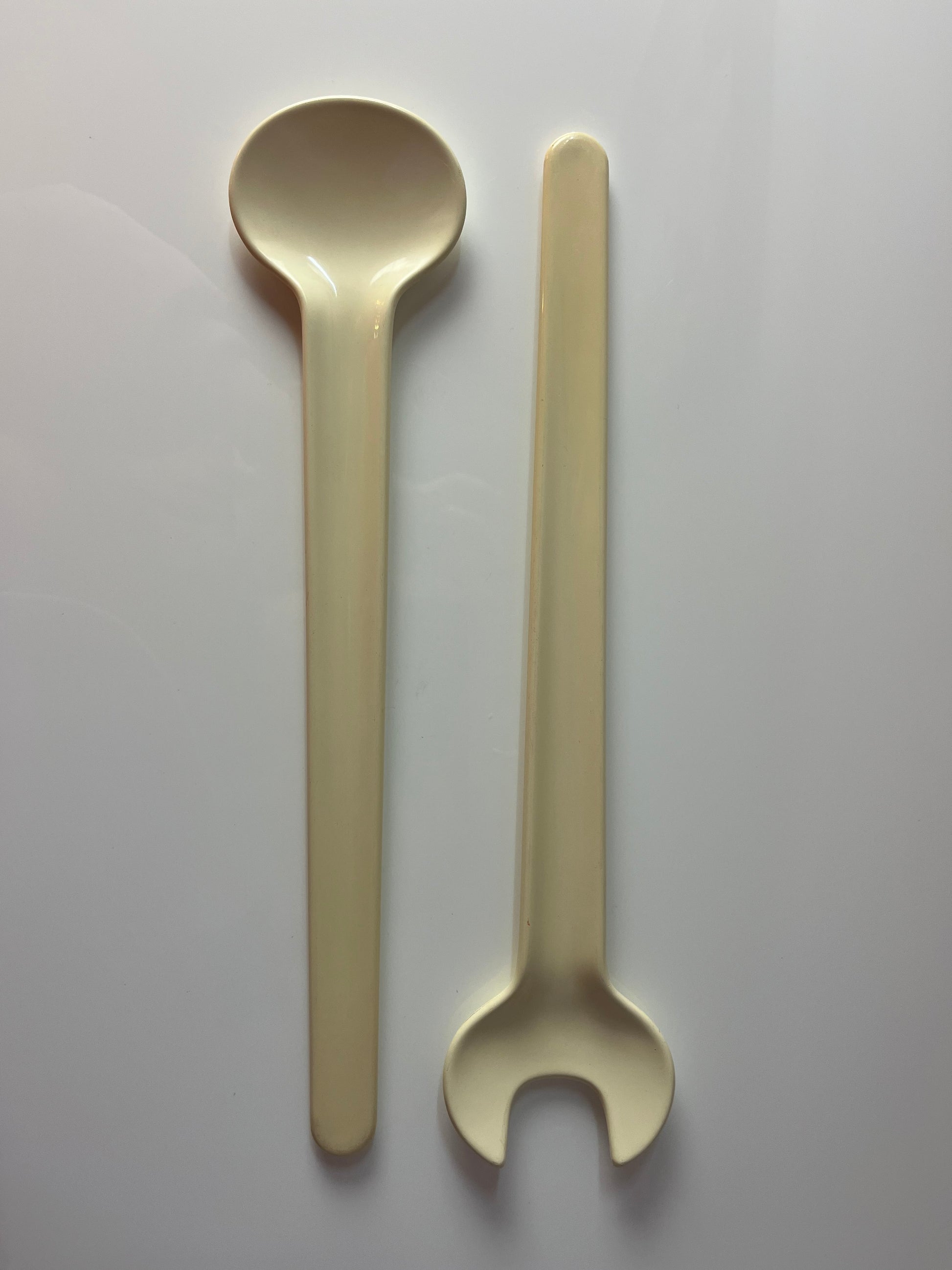 Salatbesteck creme von Erik Magnussen für Stelton