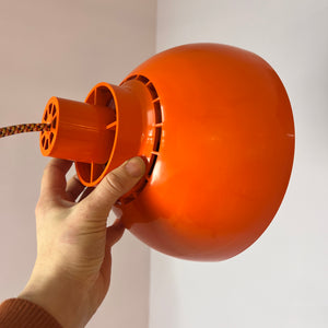 Hängelampe Minisol orange von K. Kewo für Nordisk Solar