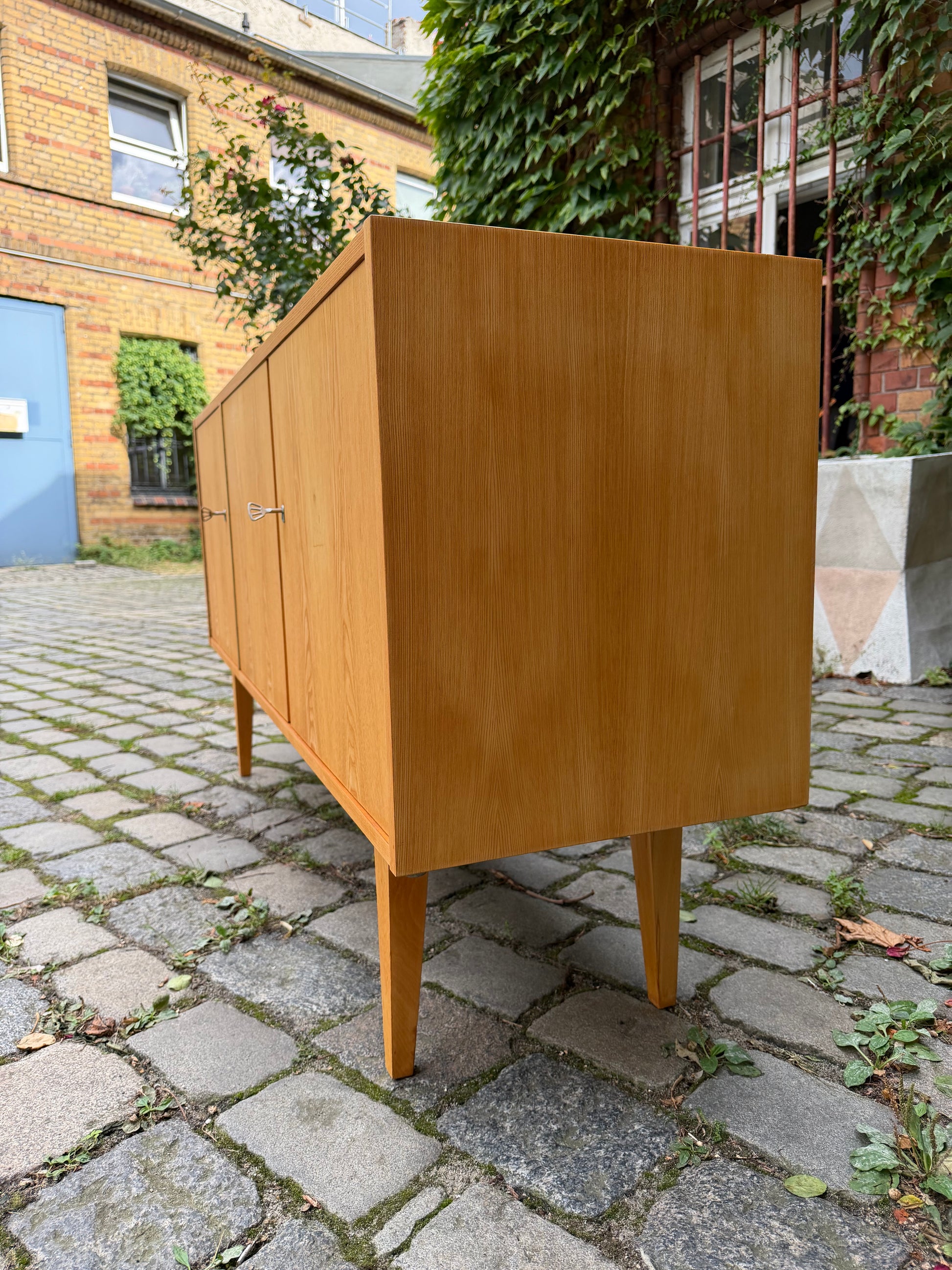 Sideboard Typ 602 Esche von Franz Ehrlich für Hellerau