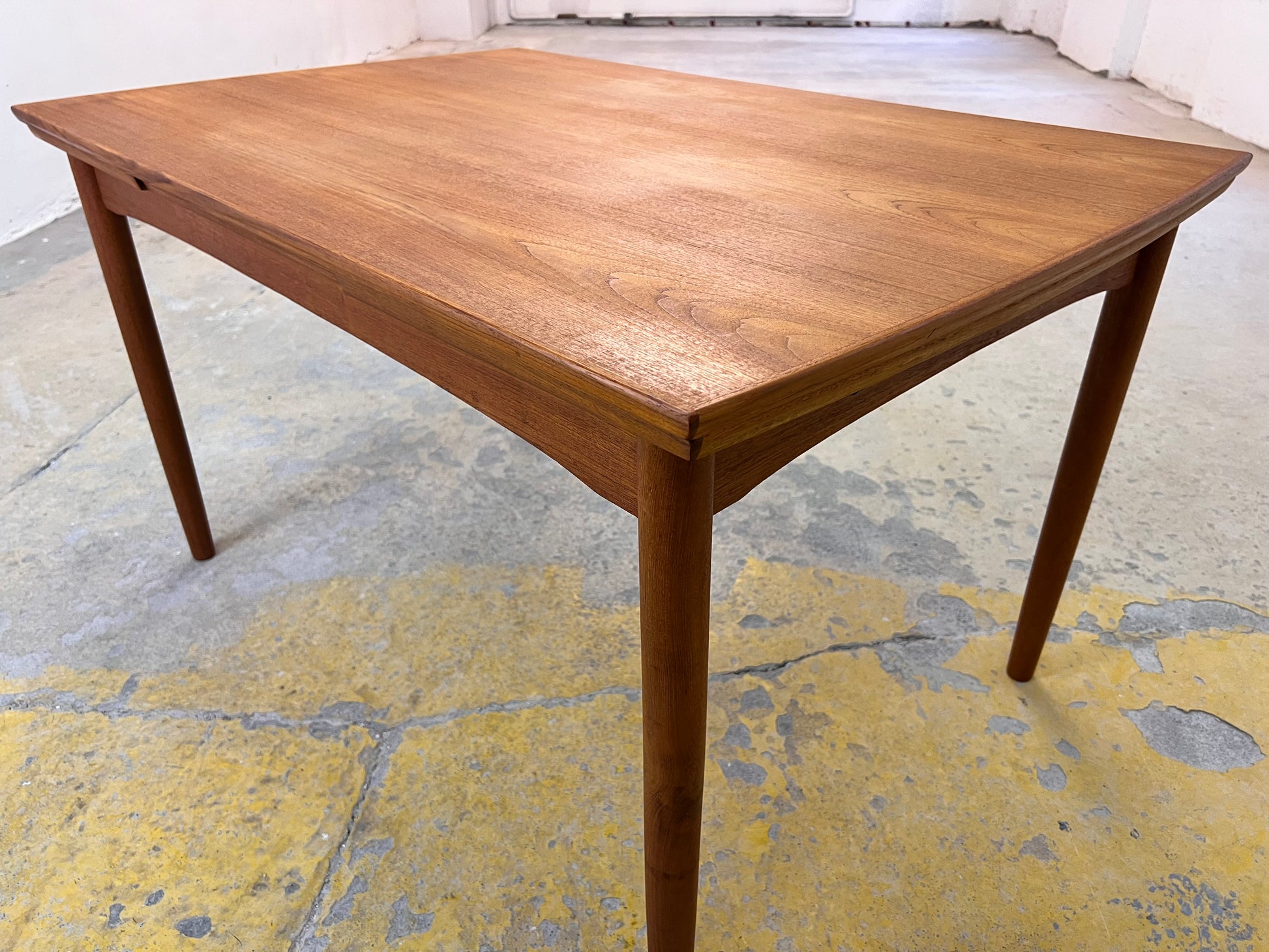 Ausziehbarer Esstisch Teak aus Dänemark