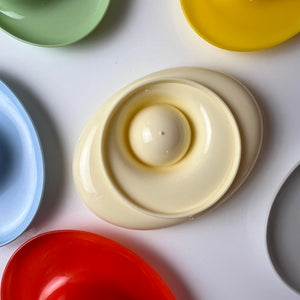 Set: 6x Eierbecher bunt Kunststoff