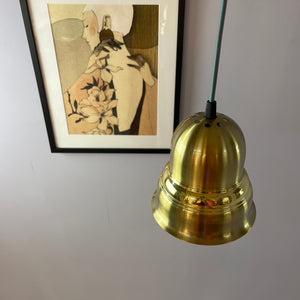 Hängelampe Messing aus Dänemark