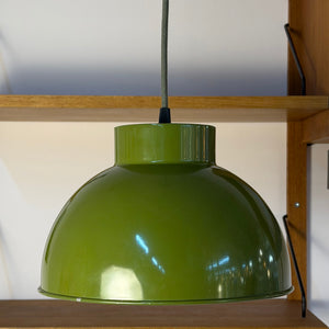 Bunkerlampe oliv aus Dänemark