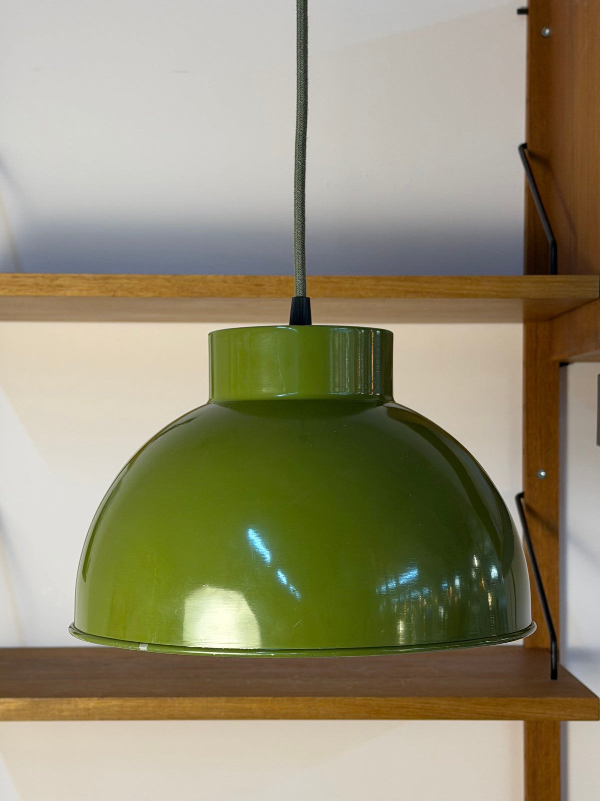 Bunkerlampe oliv aus Dänemark
