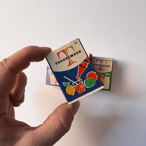 Set: Vintage Streichhölzer Tengelmann Edeka Sammlerobjekt