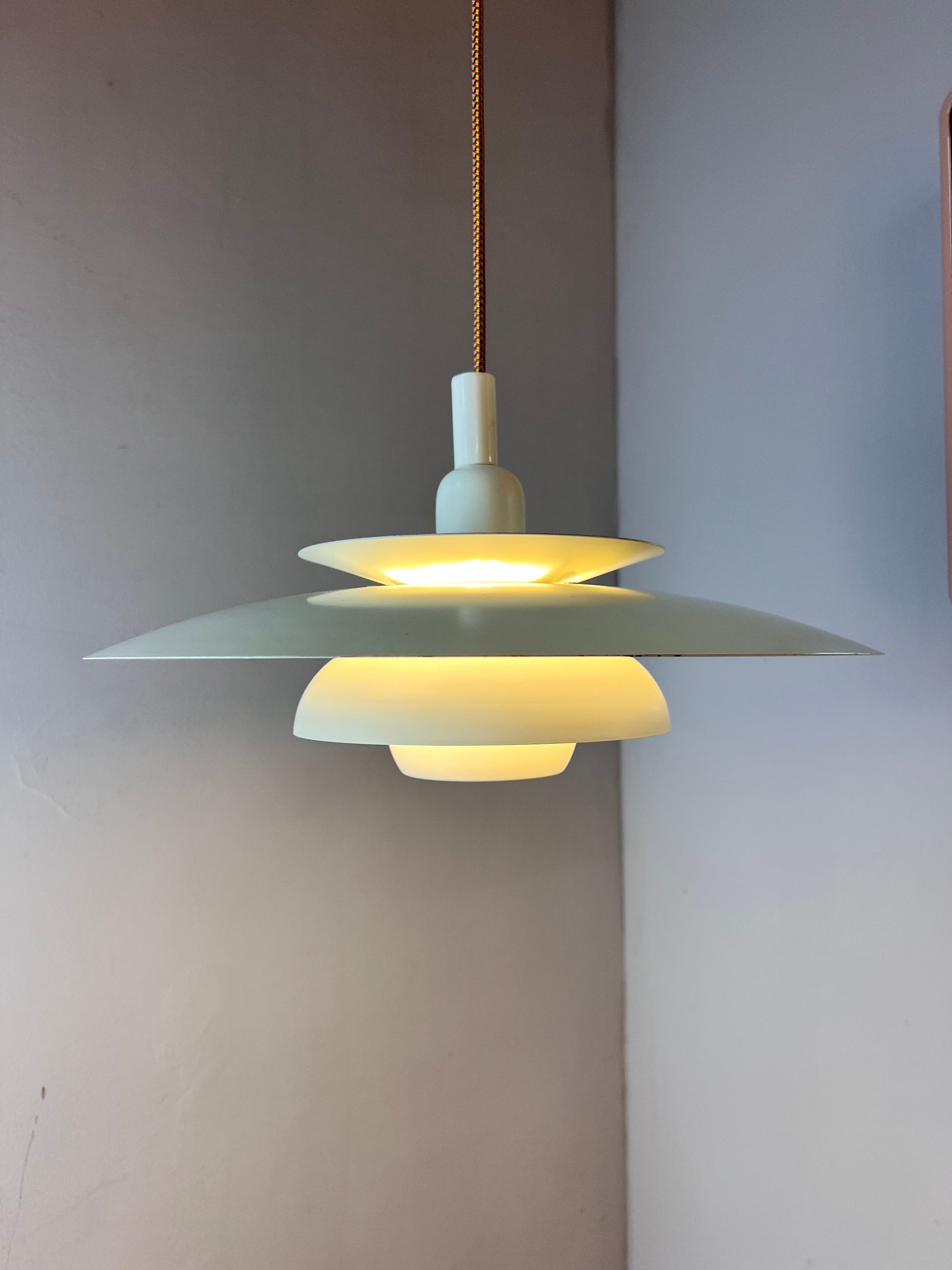 Lamellenlampe weiss Dänemark