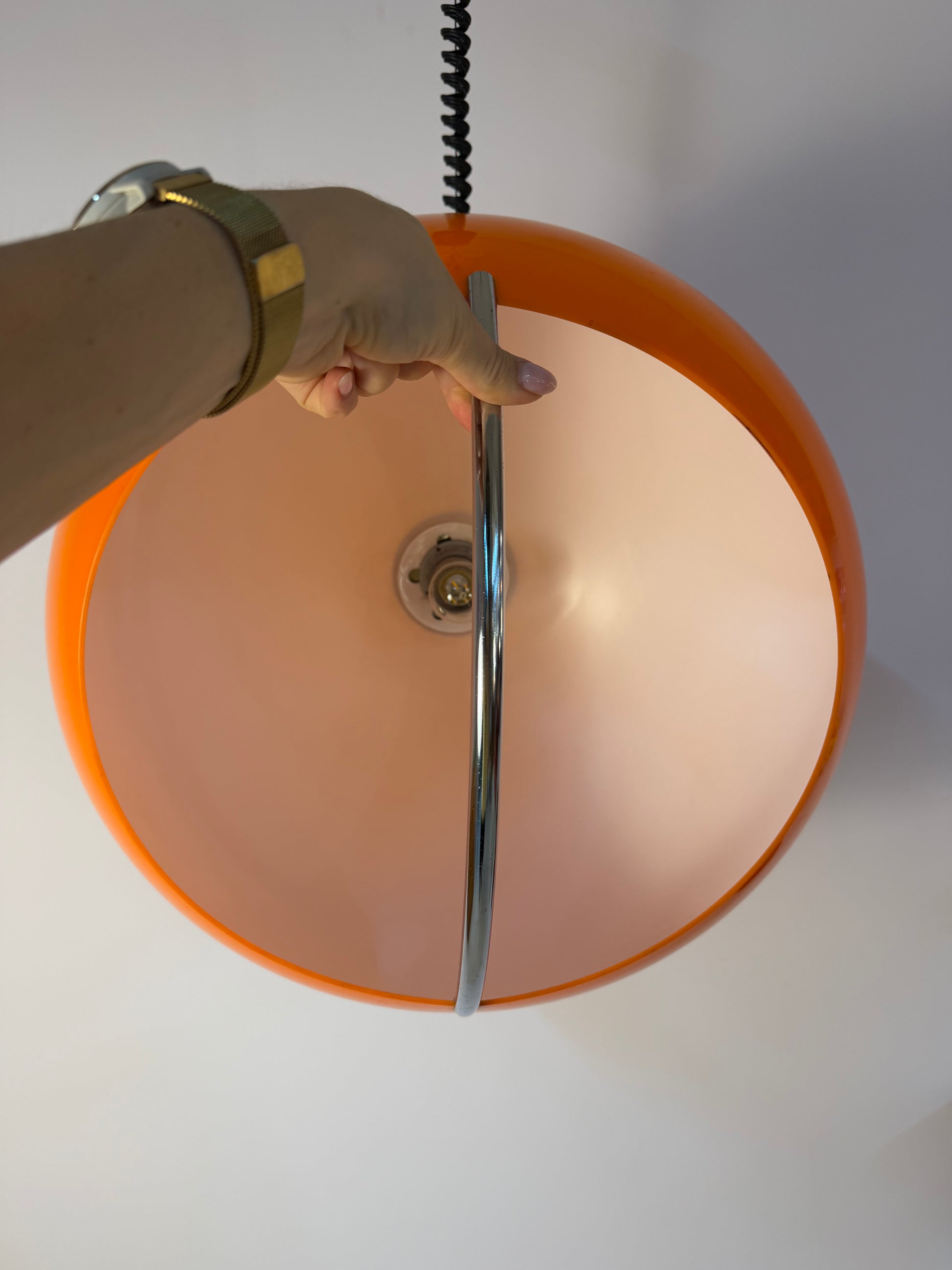 Hängelampe Modell Jolly orange Kunststoff von Guzzini
