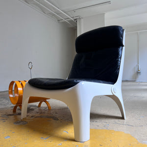 Sessel aus Fiberglas von Carl Straub 1970er Space Age