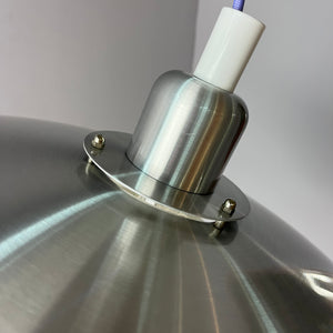 Lamellenlampe silber weiß aus Dänemark