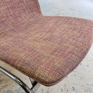Sessel Lufthavnsstol orange Chrom von Anden Arkitekt für Duba Møbelindustri