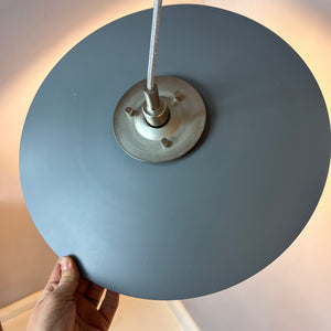 Lamellenlampe neu lackiert pink grau